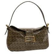 Fendi Vintage Pre-owned Canvas fendi-vskor Brown, Dam