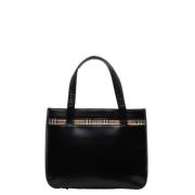 Burberry Vintage Pre-owned Laeder handvskor Black, Dam