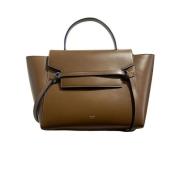 Celine Vintage Pre-owned Laeder handvskor Brown, Dam