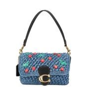 Coach Pre-owned Pre-owned Tyg handvskor Blue, Dam