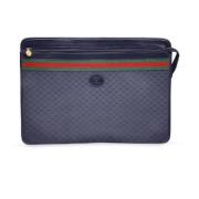 Gucci Vintage Pre-owned Laeder gucci-vskor Blue, Dam