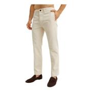 Fay Kräm Chino Byxor Beige, Herr