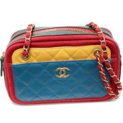 Chanel Vintage Pre-owned Canvas chanel-vskor Multicolor, Dam