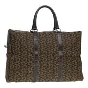 Celine Vintage Pre-owned Canvas resvskor Brown, Dam