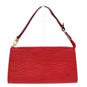 Louis Vuitton Vintage Pre-owned Laeder handvskor Red, Dam