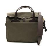 Filson Grön Robust Original Portfölj Väskor Green, Herr