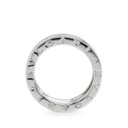 Bvlgari Vintage Pre-owned Metall ringar Gray, Dam