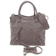 Balenciaga Vintage Pre-owned Laeder balenciaga-vskor Brown, Dam