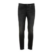 Dondup Svarta Jeans Dian Black, Herr