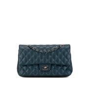 Chanel Vintage Pre-owned Laeder chanel-vskor Blue, Dam