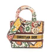 Dior Vintage Pre-owned Canvas handvskor Multicolor, Dam