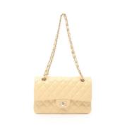 Chanel Vintage Pre-owned Laeder chanel-vskor Beige, Dam