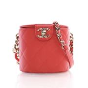 Chanel Vintage Pre-owned Laeder handvskor Orange, Dam