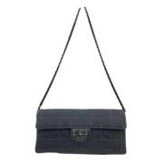 Chanel Vintage Pre-owned Canvas chanel-vskor Black, Dam