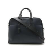 Louis Vuitton Vintage Pre-owned Laeder axelremsvskor Blue, Unisex