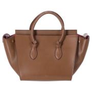 Celine Vintage Pre-owned Laeder handvskor Brown, Dam