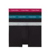 Calvin Klein Low Rise Trunk Pack i Svart Black, Herr