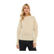 Isabel Marant Beige Estelle Sweater Beige, Dam