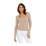 Isabel Marant Beige Bailey Sweater Beige, Dam