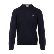 Lacoste Blå Pullovers Sweaters Blue, Herr