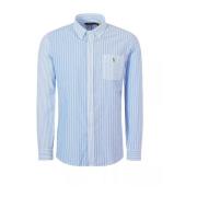 Ralph Lauren Bomull Oxford Slim Fit Skjorta Blue, Herr