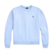 Ralph Lauren Klassisk Fleece Tröja Blue, Dam