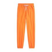 Ralph Lauren Orange sweatpants med logotyp Orange, Dam