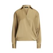 Ralph Lauren Blus Beige, Dam