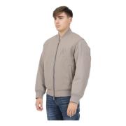 Armani Exchange Modern Beige Bomberjacka Beige, Herr