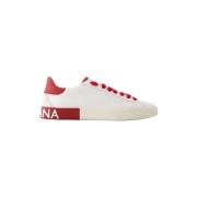 Dolce & Gabbana Laeder sneakers White, Dam