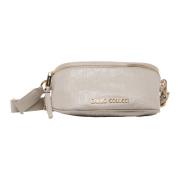 Carlo Colucci Präglad logga Slingbag Urban stil Gray, Dam