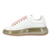 Alexander McQueen Laeder sneakers White, Dam