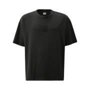 C.p. Company Boxy Logo T-Shirt Black, Herr