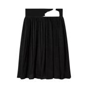 Tory Burch Svarta Breda Shorts Black, Dam