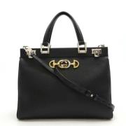 Gucci Vintage Pre-owned Laeder handvskor Black, Dam