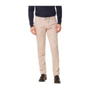 Mason's Slim Fit Flanell Chino Jogger Byxor Gray, Herr