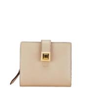 Fendi Vintage Pre-owned Laeder plnbcker Beige, Dam