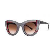 Thierry Lasry Stiliga solglasögon för modeälskare Gray, Unisex