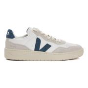 Veja Vita Läder Sneakers California Stil Multicolor, Herr