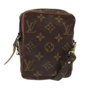 Louis Vuitton Vintage Pre-owned Canvas louis-vuitton-vskor Brown, Dam