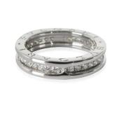 Bvlgari Vintage Pre-owned Vitt guld ringar Gray, Dam