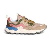 Flower Mountain Beige Sneakers för Kvinnor Beige, Dam