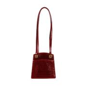 Gucci Vintage Pre-owned Laeder gucci-vskor Red, Dam