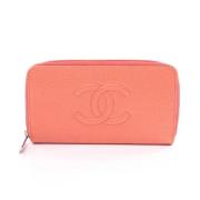 Chanel Vintage Pre-owned Laeder plnbcker Pink, Dam