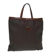 Celine Vintage Pre-owned Laeder handvskor Brown, Dam