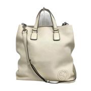 Gucci Vintage Pre-owned Laeder totevskor Beige, Dam