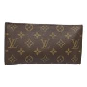 Louis Vuitton Vintage Pre-owned Canvas necessrer Brown, Dam