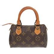 Louis Vuitton Vintage Pre-owned Canvas handvskor Brown, Dam