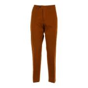 Roy Roger's Brun Chino Gabardine Byxor Brown, Herr