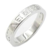 Bvlgari Vintage Pre-owned Metall ringar Gray, Dam